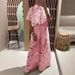2026 Summer New European American Solid Color Sexy Hollow Out Cardigan Top And Wide-Leg Pants_ecoleips.com