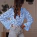 Women's Clothing Women's Casual Lace Shirt European American Style Hollowed Out Blouse Long Sleeve For Formal & Casual_ecoleips.com