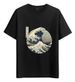 Women's T-Shirts Tshirt Muscle Freaks Great Wave Estilo Hokusai Kanagawa_ecoleips.com