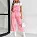 Vintage-Inspired Denim Overalls For Women – Sleeveless Loose Fit Jumpsuit With Adjustable Straps, Comfortable & Stylish Retro Romper_ecoleips.com