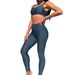 Women's Three Piece Swimsuit Set Sun Protection Stretch Beachwear Sexy Style Vacation Look Fits True To Size Seasonal Wear Polyester_ecoleips.com