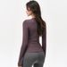 High-Performance Yoga Tops For Women – Moisture-Wicking Long Sleeve Workout Shirts – Sculpting Fit For Pilates/Running (7 Elegant Colors)_ecoleips.com