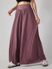 K New Loose Pants With A Drooping Feel, Women's High Waisted Wide Leg Pants_ecoleips.com