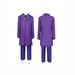 Halloween Batman Cosplay Costume for Men Dark Knight Heath Ledger Joker Outfit with Suit Jacket_ecoleips.com