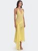 Mozision Halter V Neck Sexy Maxi Dress Women Gown Fashion Off-shoulder Sleeveless Backless Draped Ruched Club Long Dress Elegant_ecoleips.com