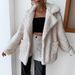 Women's Clothing autumn and winter women's plush coat new fashion casual tops manufacturers_ecoleips.com