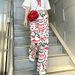 Women's Versatile Slimming Digitally Printed Straight Leg Casual Trousers Fashionable Comfortable Heavy Duty Style for Men Couple Style New Summer_ecoleips.com