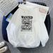 ins Trendy Brand Women's Hooded Sweatshirt, Japanese Style Oversize, Spring And Autumn, Fleece-lined, Loose_ecoleips.com