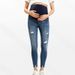 K Pregnant Women's Jeans With High Waist Support, Hip Lifting, Elastic Stretch, Pregnancy Pants, Maternity Pants_ecoleips.com