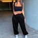 Suitable For All Seasons New Plus Size Women's Pants High Waist Casual Sports Loungewear Sweatpants Joggers 3169_ecoleips.com