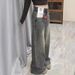 American Retro Washed Jeans For Women Winter Fleece Lined Thickened High Waist Straight Wide Leg Draped Long Pants_ecoleips.com