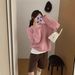 girl Korean Lazy Thick Pullover Sweater Women, New Autumn And Winter College Style Loose Versatile Knitted Top For Women_ecoleips.com