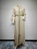 Women's Clothing Embroidery Trumpet Sleeve Pullover Elegant Long Skirt_ecoleips.com