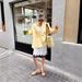Verve Elegant Women's Summer Cardigan Coat Long Sleeve Top Lazy Style Casual Knot Silhouette Shirt_ecoleips.com