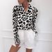 2025 Spring/Summer Hot Sale Casual Leopard Print Long Sleeve Chiffon Women's Shirt_ecoleips.com
