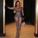 Women’s Clothing Glittery Look Elegant Temperament Mesh Rhinestone Casual Pants Straight Trousers Rhinestone Perspective Pants_ecoleips.com