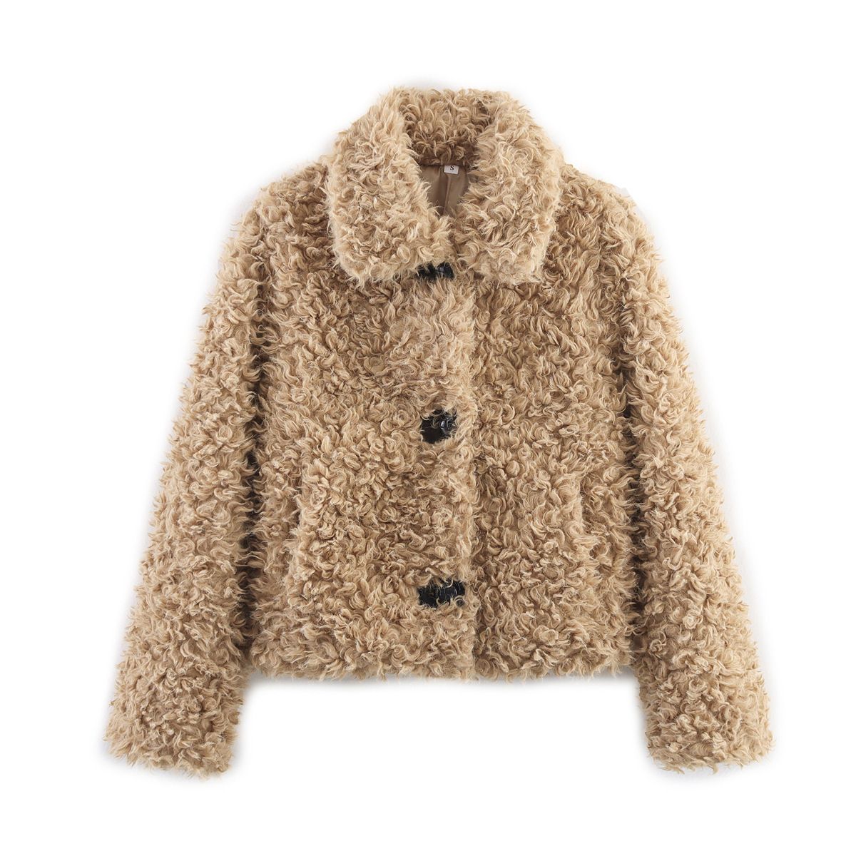 Trendy Faux Fur Coat Women's Fashion Outerwear Elegant Streetwear Loose Fit Long Sleeve Winter Coat_ecoleips.com