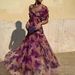 2026 Spring New Women's Clothing European And American Cross-Border Printed Off-Shoulder Twist-Waist Long Dress_ecoleips.com