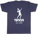 Women's T-Shirts Tennis Is Life Mens Unisex T-Shirt Tee_ecoleips.com