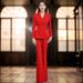 2025 New Waist-Cinching Casual Fashion Solid Color Small Blazer High-Waisted Flared Pants Women's Suit_ecoleips.com