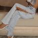 Diamond-Embellished Wide-Leg Jeans – Sexy Side Cutout, Relaxed Mid-Rise Fit, Long Flowy Silhouette (Y2K Aesthetic, Trendy Statement Pants)_ecoleips.com