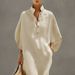Summer Holiday Bohemian Long Dress Women's Sexy Stand Collar Button Elegant Party Dresses Spring Batwing Sleeve Loose Maxi Dress_ecoleips.com