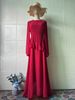 Aria Basics Aria Basics Elegant Luxurious Women's 2025 New Lightweight European And American Spring Style Sleeve Long Dress_ecoleips.com