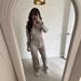 Aria Basics Aria Basics Cross-Border European And American Women's Autumn Winter New Fashion Casual Solid Color Zipper Cardigan Straight_ecoleips.com