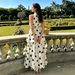 New 2026 Polka Dot Print Halter Neck Sleeveless Top And Cake Skirt Set for Women European American Cross Border Independent Websites_ecoleips.com