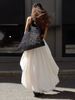 Pure Cotton Skirt Europe, America 2026 Spring And Summer New Women's Street Fashion Irregular Bud Design Skirt_ecoleips.com
