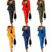 Women's Clothing Solid Color Fashion Two Piece Suit Set Spring Autumn New Hot Selling Clothing_ecoleips.com