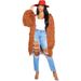 K Fashionable Women's Knit Hand-Crocheted Fringe Cardigan. No Accessories_ecoleips.com