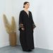 Muslim Embroidered Loose Size Long Dress Fashionable Cool Embroidered Loose Dress Robe Coat_ecoleips.com