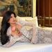 European And American Style Women's Autumn New Lace Shawl Strap Two-Piece Set Elegant Long Sleeve Mermaid Dress_ecoleips.com