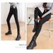 Women's Butt-Lifting Stretch Jeans 2025 Autumn/Winter New Style Petite Slim Fit Fleece-Lined Pencil Pants Wholesale_ecoleips.com