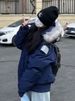 girl 2025 Winter New Korean Style Couple Down Cotton Jacket For Women, Thickened, Petite, American Retro Parka_ecoleips.com