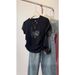 Women's Oversized Shoulder Short Sleeve T-Shirt Summer Design Niche Style Hot Girl Top_ecoleips.com