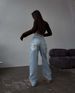 American Retro Hot Girl High Waist Straight Floor Length Trousers With Tattered Back Design Slim Jeans For Women In Four Seasons_ecoleips.com