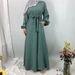 Muslim New Fashion Cross Border Hot Sale Dress Türkiye Dubai Elegant Loose Long Skirt_ecoleips.com