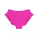 Women's Clothing Swimming Trunks Lotus Leaf Anti Exposure Conservative Triangle Swimming Trunks_ecoleips.com