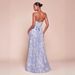 2024 Cross-Border Source New European And American Women's Fashion Chiffon Printed Long Swing Bohemian Vacation Style_ecoleips.com