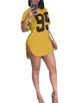 Woman's Tshirts Superior Quality Spring/summer Letters Loose O Neck Short Sleeve Fashion Ladies Tops T Shirt Dress SJL9_ecoleips.com