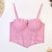 Women's Clothing Design Mesh Lace Beautiful Back Underwear Outer Wear Sexy Hot Girl Anti Exposure Tube Top Female Thin_ecoleips.com