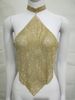 Aria Basics Aria Basics New European And American Summer Women's Clothing For Cross-border : Metallic Rhinestone Tank Top, Sexy Nightclub_ecoleips.com