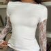 Women's American Style Slim Fit Long Sleeve T-Shirt Lace Patchwork Sexy Top Casual Elegant Fashion For Spring/Autumn Summer_ecoleips.com
