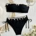 Women's Clothing New Sexy Solid Color Tube Top Shell Ladies Beach Vacation Swimsuit Bikini_ecoleips.com