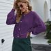 Aria Basics Aria Basics Cross-border Bestseller 2023 New Long-sleeve Knitted Cardigan, Loose-fitting European And American Women's Short_ecoleips.com