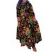 Women's plus Size Long Skirt Autumn Winter Fashion Lace African Style Temperament Dress New 2023 Foreign Trade_ecoleips.com