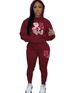 Women's Oversized Loose Fit Sweatshirt And Sweatpants Set Hip Hop Street Casual Printed New Autumn Collection_ecoleips.com