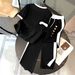 Women's Summer Gradient Heart Print T-Shirt And Sweatpants Set Gentle Sweet Style Casual Outfit_ecoleips.com